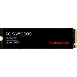 Sandisk SanDisk PC SN5000S NVMe M.2 2280 512GB PCIe Gen4 x4